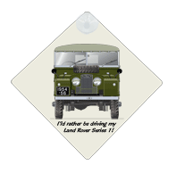 Land Rover Series 1 1954-56 Car Window Hanging Sign
